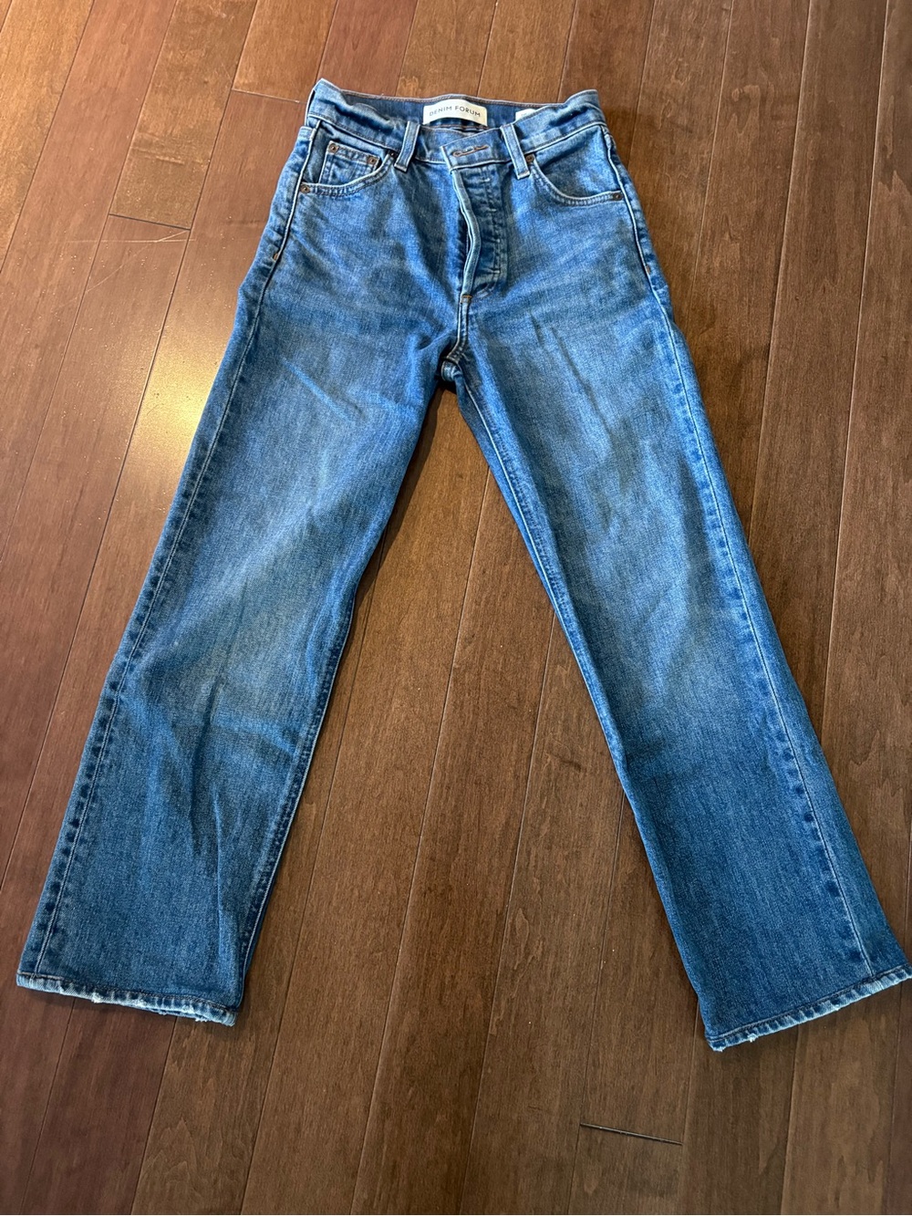 Aritzia Denim Forum Arlo Hugh Rise Straight Jean